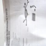 instalacja świateł awaryjnych BMW F650 CS 2004r